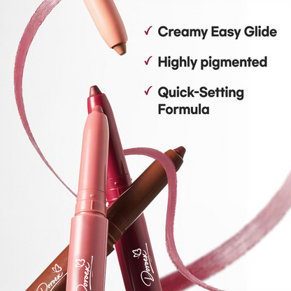 Smooth Lip Liner Creamy, Blendable Color with Smooth Application