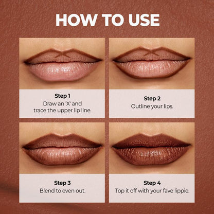 Smooth Lip Liner Creamy, Blendable Color with Smooth Application